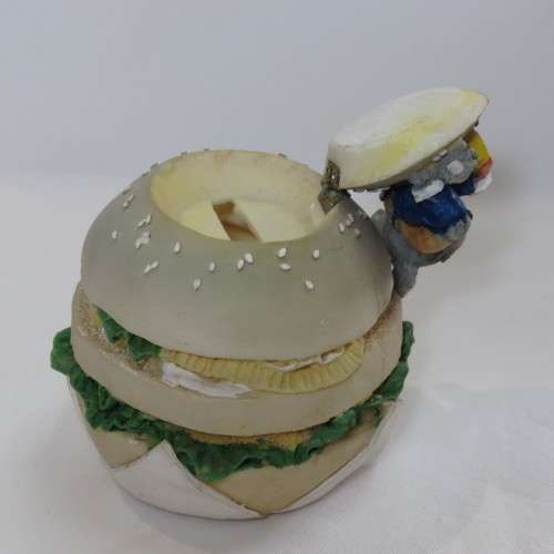 Hamburger with mouse money box