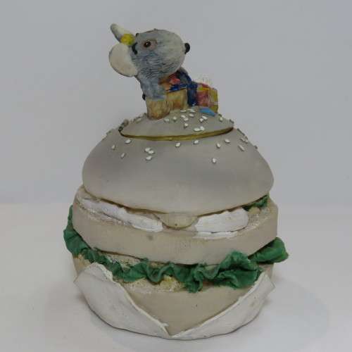 Hamburger with mouse money box