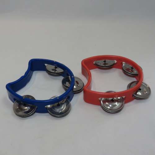 Pair of kiddies Lino tambourines
