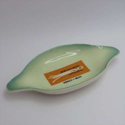 1910-1960 South Africa 50 Years Union Commemorative ashtray - Small rim chip