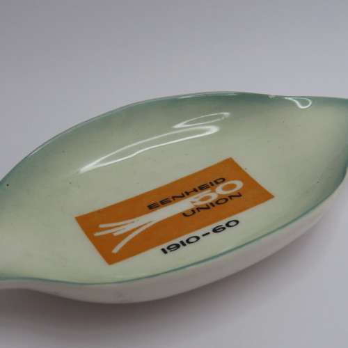 1910-1960 South Africa 50 Years Union Commemorative ashtray - Small rim chip