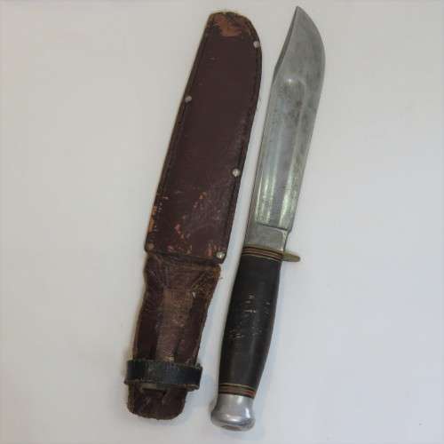 Bowie knife - A Kentuckian - Bold in Battle - Honorable in peace - produced in Sheffield