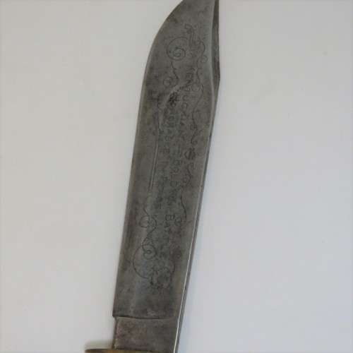 Bowie knife - A Kentuckian - Bold in Battle - Honorable in peace - produced in Sheffield