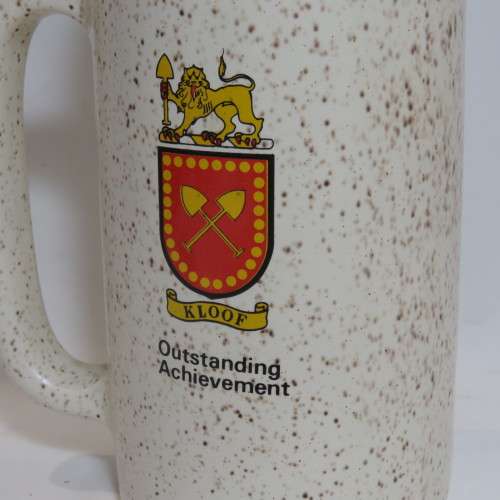 Kloof Outstanding Achievement beer tankard