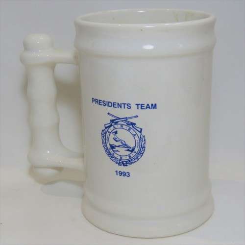 1993 SA National Rifle Association Presidents Team beer tankard