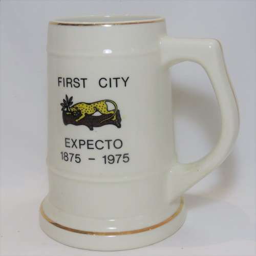 SADF 1875-1975 First City Regiment tankard