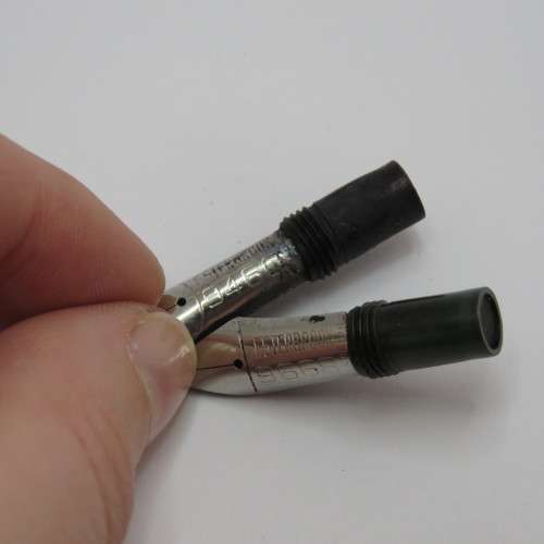 Lot of 4 vintage dipping fountain pens with extra nibs
