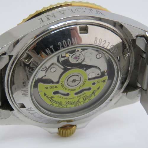 Invicta Automatic Professional Pro Diver two-tone mens watch