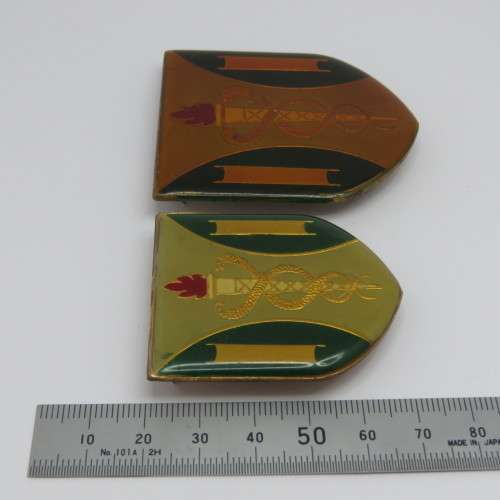 Lot of 2 SADF Johannesburg Ambulance flashes - Different sizes