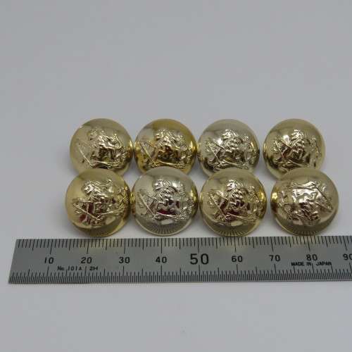 BSAP lot of 8 medium uniform buttons