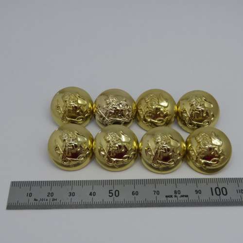 BSAP lot of 8 large gilded uniform buttons