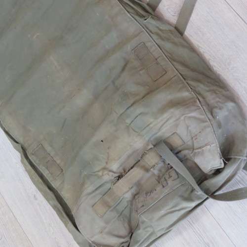 Early SADF Officer stretcher bed with sleeve for sleeping bag - Belonged to Colonel Gert van Zyl