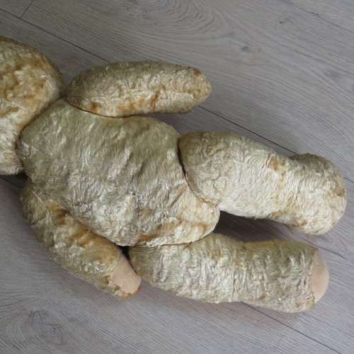 Vintage teddy bear - Length 67 cm