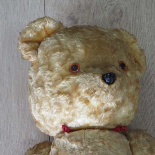 Vintage teddy bear - Length 67 cm