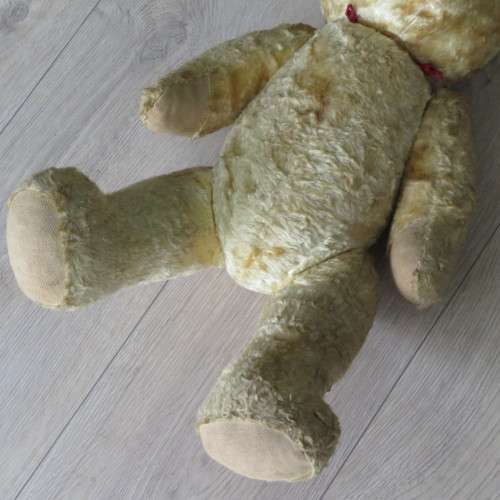 Vintage teddy bear - Length 67 cm
