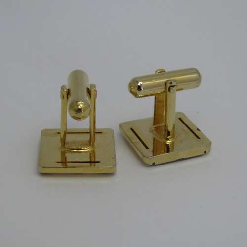 Pair of vintage goldplated cufflinks