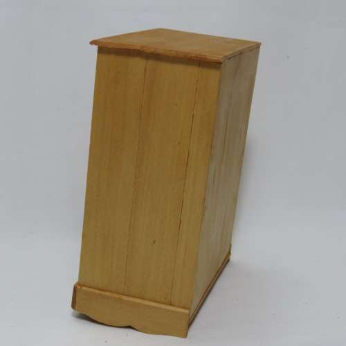 Doll`s House furniture vintage bedroom cabinet - Converted