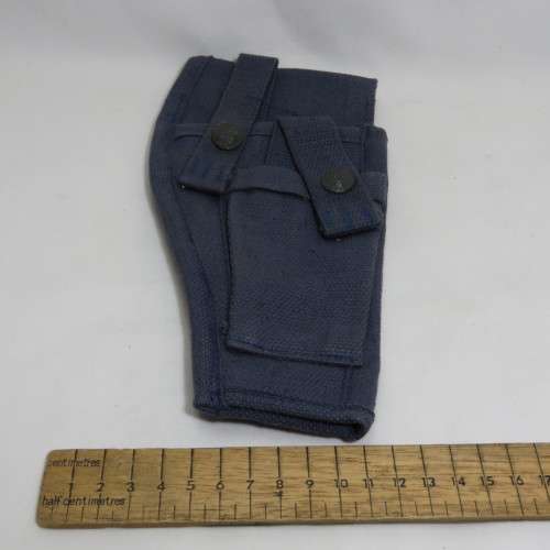 Blue Canvas Police gun holster