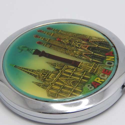 Barcelona pocket compact mirror