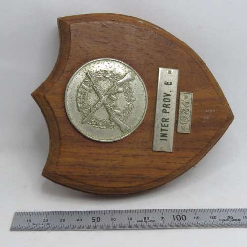 1986 SA Service shooting Inter Provincial plaque