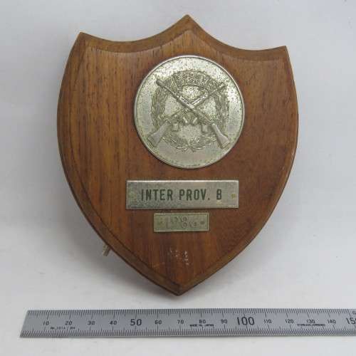 1986 SA Service shooting Inter Provincial plaque