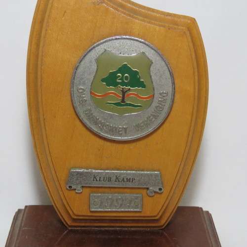 1994 Orange Free State Service shooting plaque