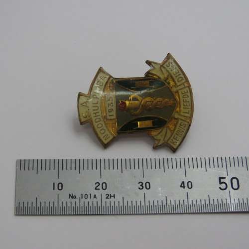 SA Nuudhulpliga 1935 badge