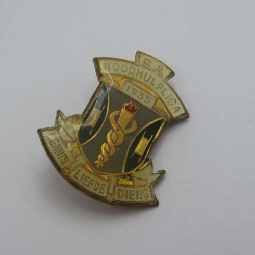 SA Nuudhulpliga 1935 badge
