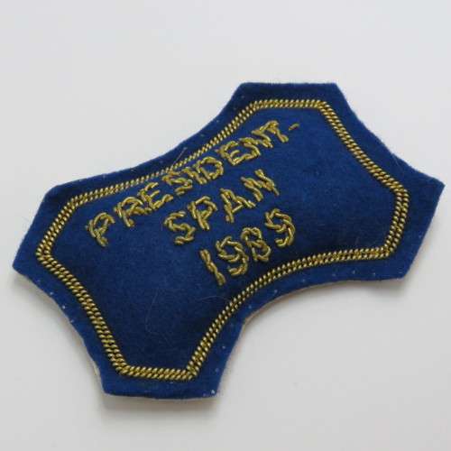 1989 SA Service Shooting President team badge