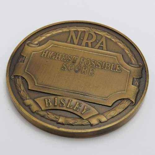 Daily Mail National Rifle Association Bisley medallion for Highest possible score
