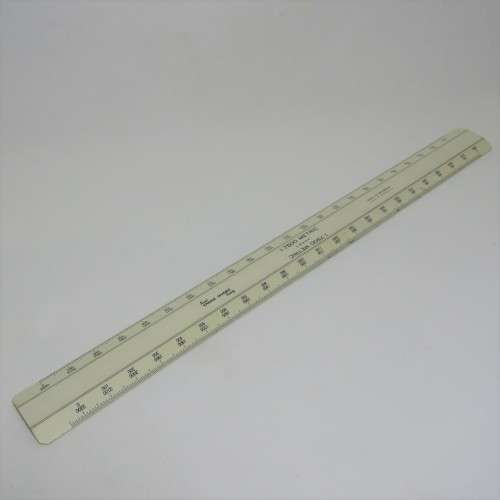 Engine Divided 1:7500 Metric ruler - Made in Australia