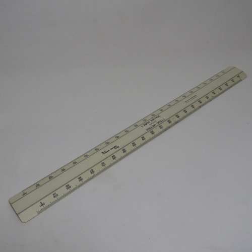 Engine Divided 1:7500 Metric ruler - Made in Australia