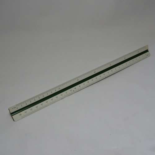 Faber-Castell triangular ruler in box