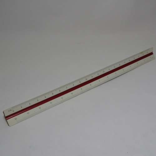 Faber-Castell triangular ruler in box