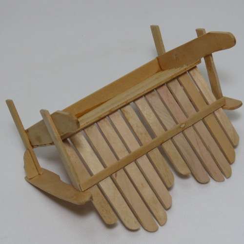 Doll`s House Furniture vintage garden bench