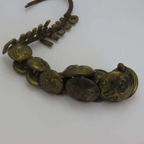 Umvoti Mounted Rifles Shoulder titles with buttons