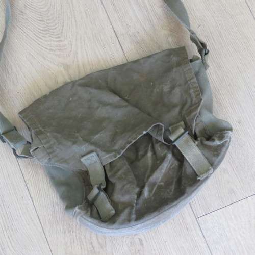 Usual Ripstop canvas patrol bag - Zip broken - Size 31 x 33 cm
