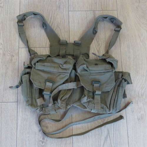 SADF webbing yoke with kidney pouches