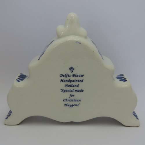 Christiaan Huygens Delft Blauw quartz clock