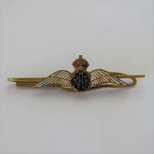 Royal Air Force enamelled sweetheart tie clip