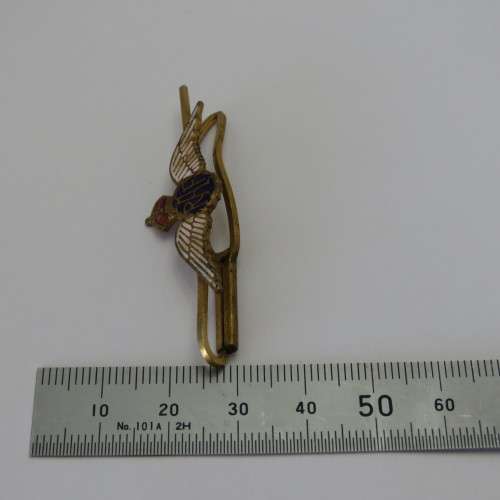 Royal Air Force enamelled sweetheart tie clip