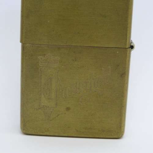 Chesterfield brass Zippo - Marked La Romantica