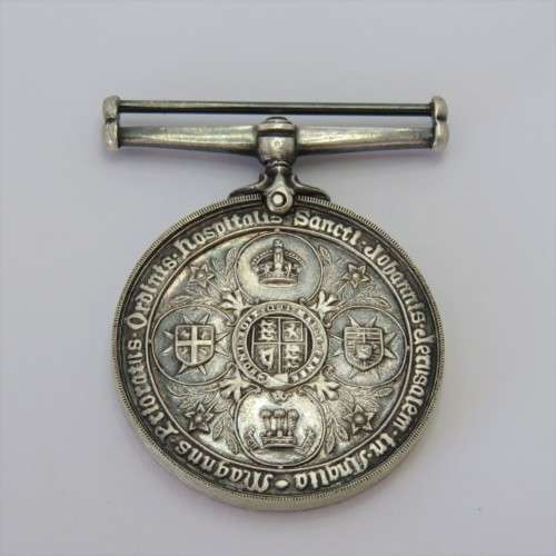Victorian Service Medal of the Order of St John - Name removed