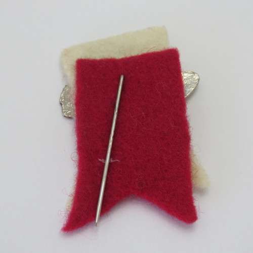 Vintage Lions Rugby pin badge