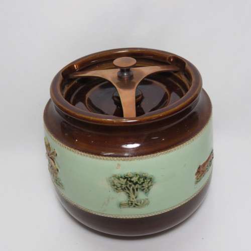 Vintage Bourne Denby tobacco jar