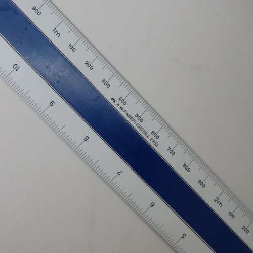 Faber-Castell 2753 ruler - 1:10/1:50