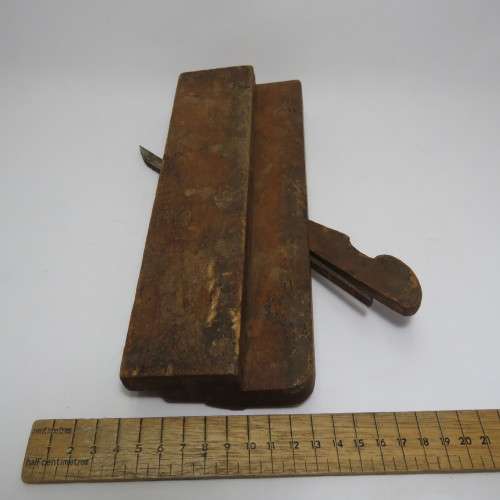 Vintage wooden hand plane