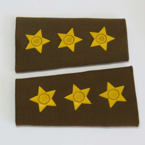 Pair of SADF Captain rank epaulettes