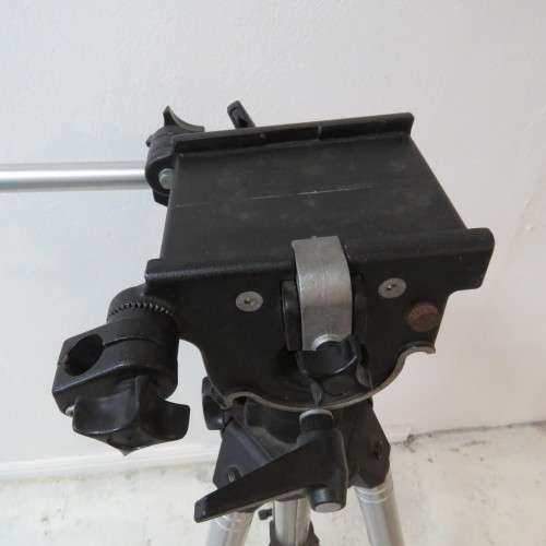 Manfrotto model 117 professional movie/video tripod