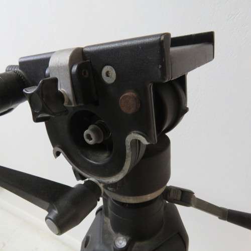 Manfrotto model 117 professional movie/video tripod